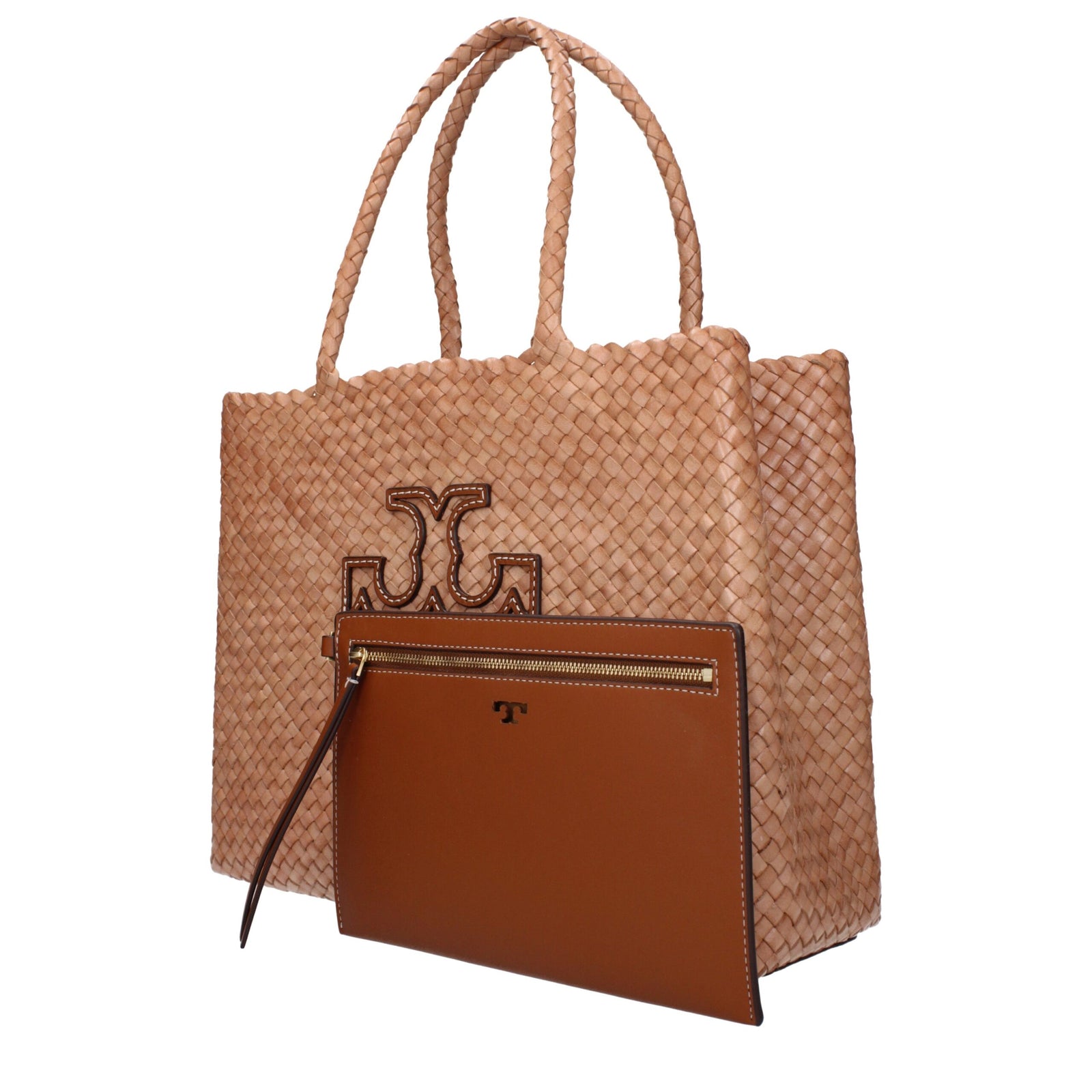 Tory Burch Pink Leather Shoulder Bags
