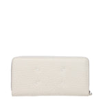 Portefeuille en cuir beige Maison Margiela