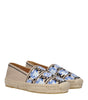 Espadrilles en tissu beige Prada