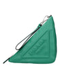 Pochettes Prada en cuir vert