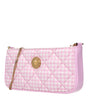 Versace Pink Fabric Shoulder Bags