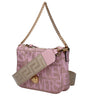 Versace Pink Fabric Handbags