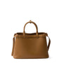 Prada Leather Buckle Handle Bag