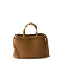 Prada Leather Buckle Handle Bag