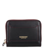 Porte-cartes Burberry en cuir noir