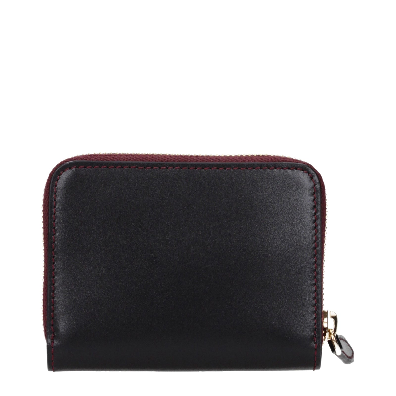 Porte-cartes Burberry en cuir noir