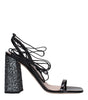 Miu Miu Black Leather Platforms