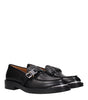 Christian Dior Black Leather Slip-On Loafers