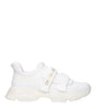 Christian Dior White Leather Athletic Sneakers