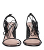 Miu Miu Black Leather Platforms