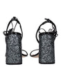 Miu Miu Black Leather Platforms
