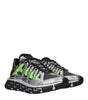 Versace Gray Fabric Athletic Sneakers