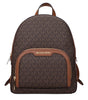 Michael Kors Brown Fabric Backpacks