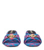 Versace Blue Fabric Platforms