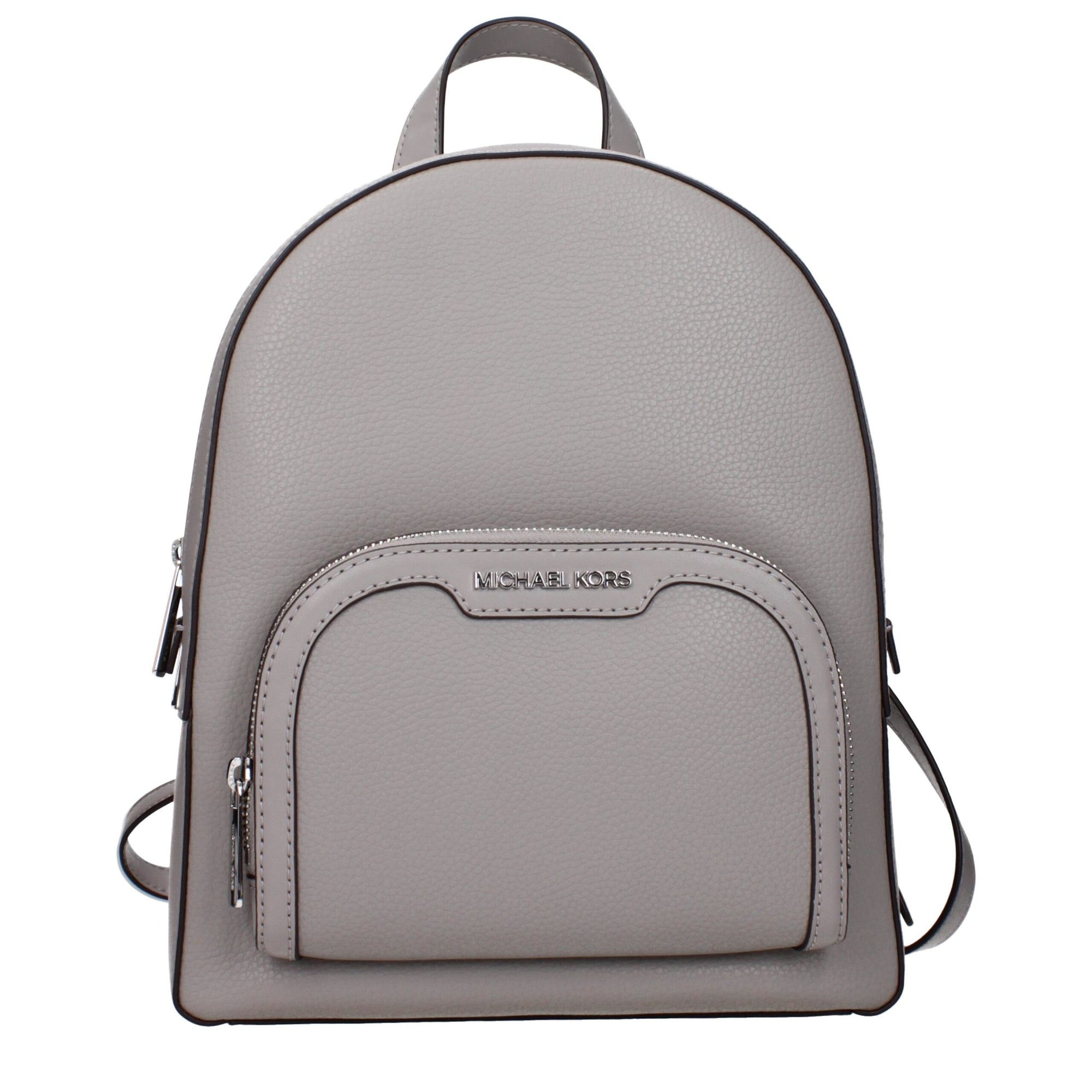 Sacs à dos en cuir gris Michael Kors