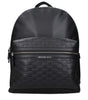 Michael Kors Black Leather Backpacks