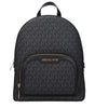 Michael Kors Black Fabric Backpacks