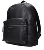 Michael Kors Black Leather Backpacks