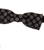 Dolce & Gabbana Brown Silk Polka Dot Jacquard Men  Bow Tie Papillon