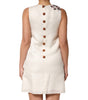 Dolce & Gabbana Multicolor Crystal Embellished A-line Mini Dress