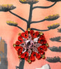 Dolce & Gabbana Multicolor Crystal Embellished A-line Mini Dress