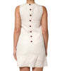 Dolce & Gabbana Multicolor Crystal Embellished A-line Mini Dress
