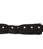 Dolce & Gabbana Black 100% Silk Polka Dot Adjustable Neck Bow Tie