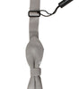 Dolce & Gabbana Gray 100% Silk Faille Adjustable Neck Bow Tie Papillon