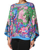 Dolce & Gabbana Multicolor Floral Printed Tunic Blouse Top