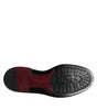 Dolce & Gabbana Black Leather Lace Up Men Derby Formal Shoes