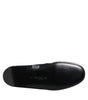 Dolce & Gabbana Blue Logo Cotton Loafers Formal Dress Shoes
