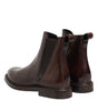 Dolce & Gabbana Brown Chelsea Leather Mid Calf Boots Shoes