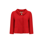 Valentino Heart-shaped button Blazer