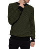 Balmain Green Wool Sweater