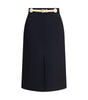 Jupe midi ceinturée Valentino