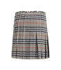 Burberry Check Archive wool Miniskirt