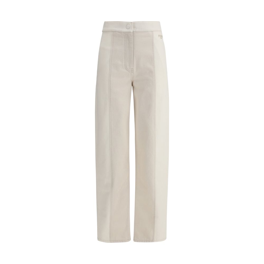 Pantalon en coton Fendi