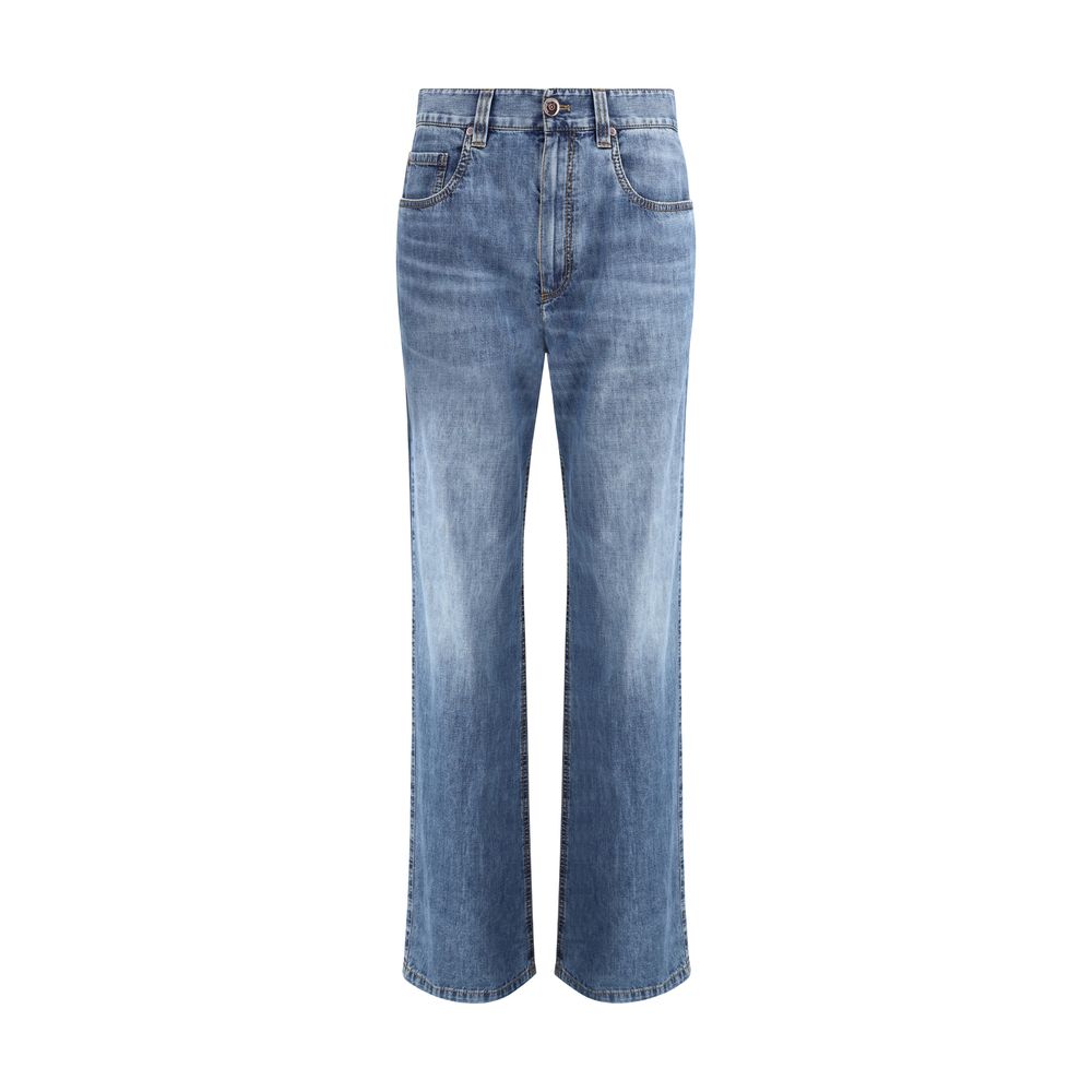 Jean en coton Brunello Cucinelli