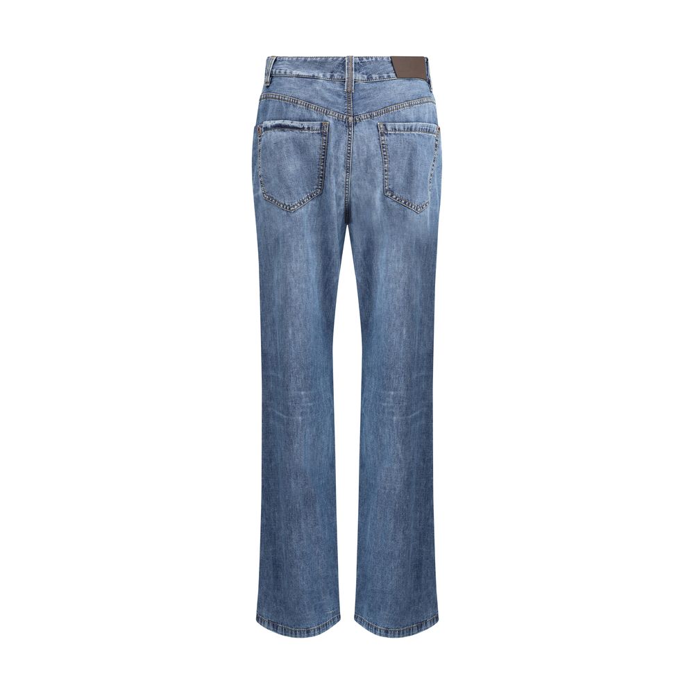 Jean en coton Brunello Cucinelli