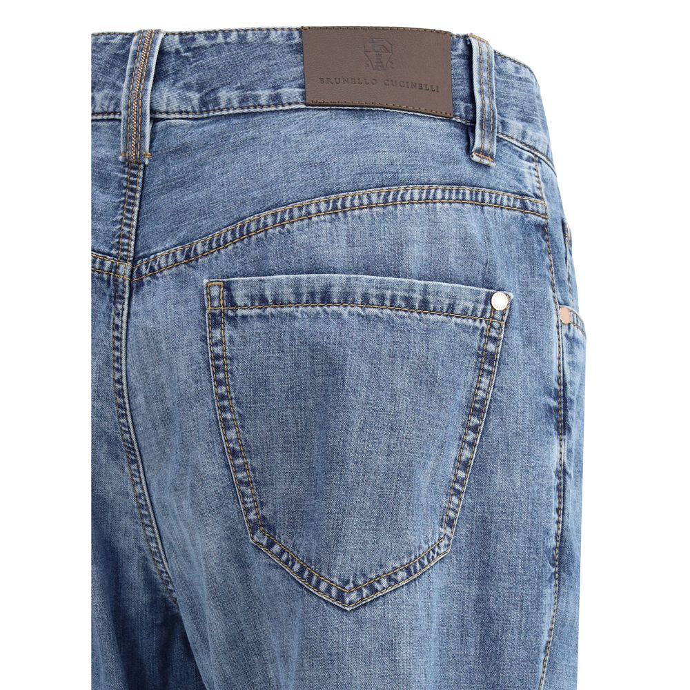 Jean en coton Brunello Cucinelli