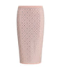 Casablanca Rhinestone Midi Skirt