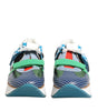 Dolce &amp; Gabbana Multicolor Leather Low Top Sneakers Shoes