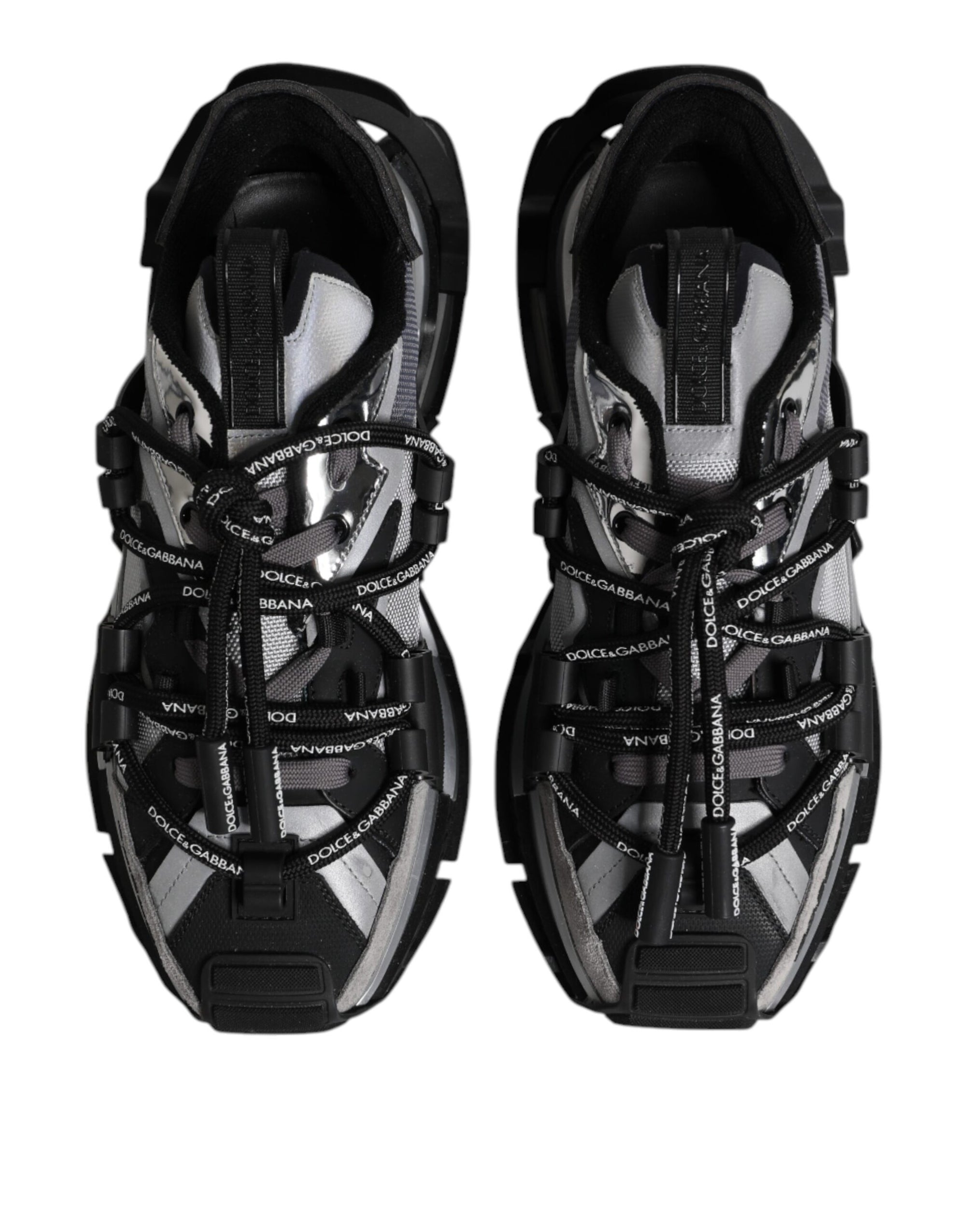Dolce & Gabbana Multicolor Paneled Space Sneakers Shoes