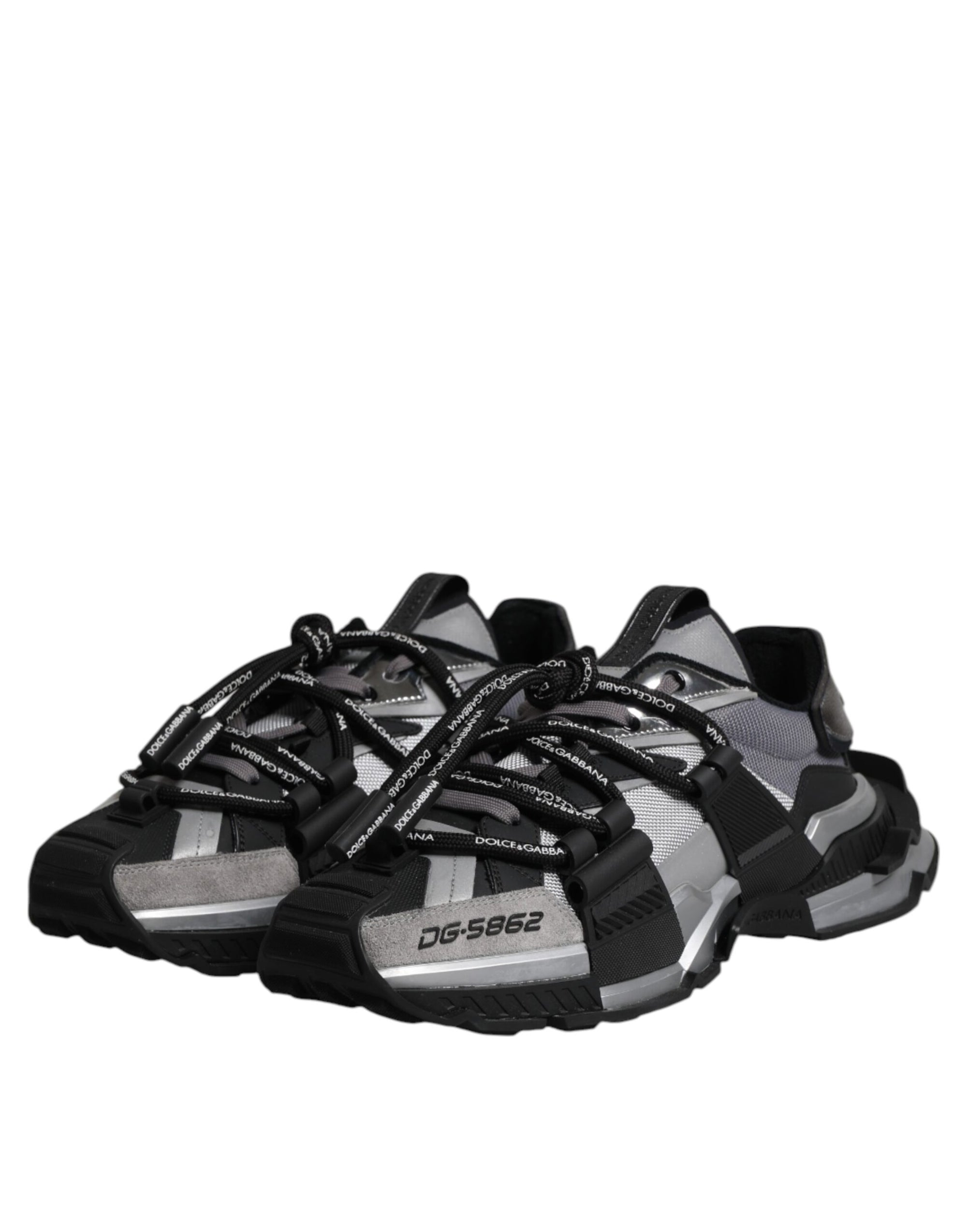 Dolce & Gabbana Multicolor Paneled Space Sneakers Shoes