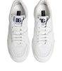 Dolce &amp; Gabbana White Miami Leather Low Top Sneakers Shoes
