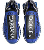 Dolce & Gabbana Blue Logo Low Top Sorrento Sneakers Shoes