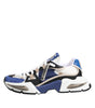 Dolce & Gabbana Blue White AIRMASTER Low Top Sneakers Shoes