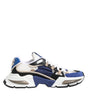 Dolce & Gabbana Blue White AIRMASTER Low Top Sneakers Shoes