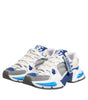 Dolce & Gabbana Blue White AIRMASTER Low Top Sneakers Shoes