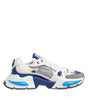 Dolce & Gabbana Blue White AIRMASTER Low Top Sneakers Shoes